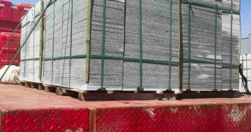 德阳 芝麻白火烧规格板地铺石300*600/600*600