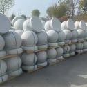 德阳 白麻花岗岩石材圆球，石球，挡车球，隔离球，景观石球，风水球等