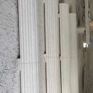 德阳 花岗岩厂家带你看白麻花岗岩门楼大柱柱皮