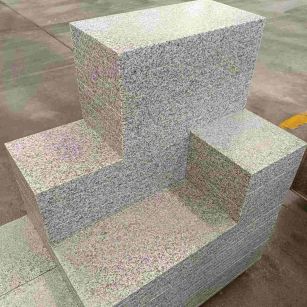 德阳 白麻花岗岩荔枝面地铺石