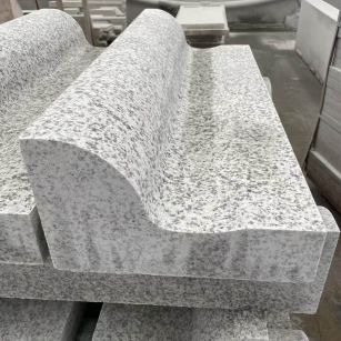 德阳 白麻花岗岩S型路沿石，路侧石，马路牙子等