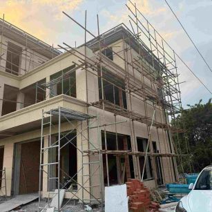 德阳 黄金麻荔枝面花岗岩外墙干挂