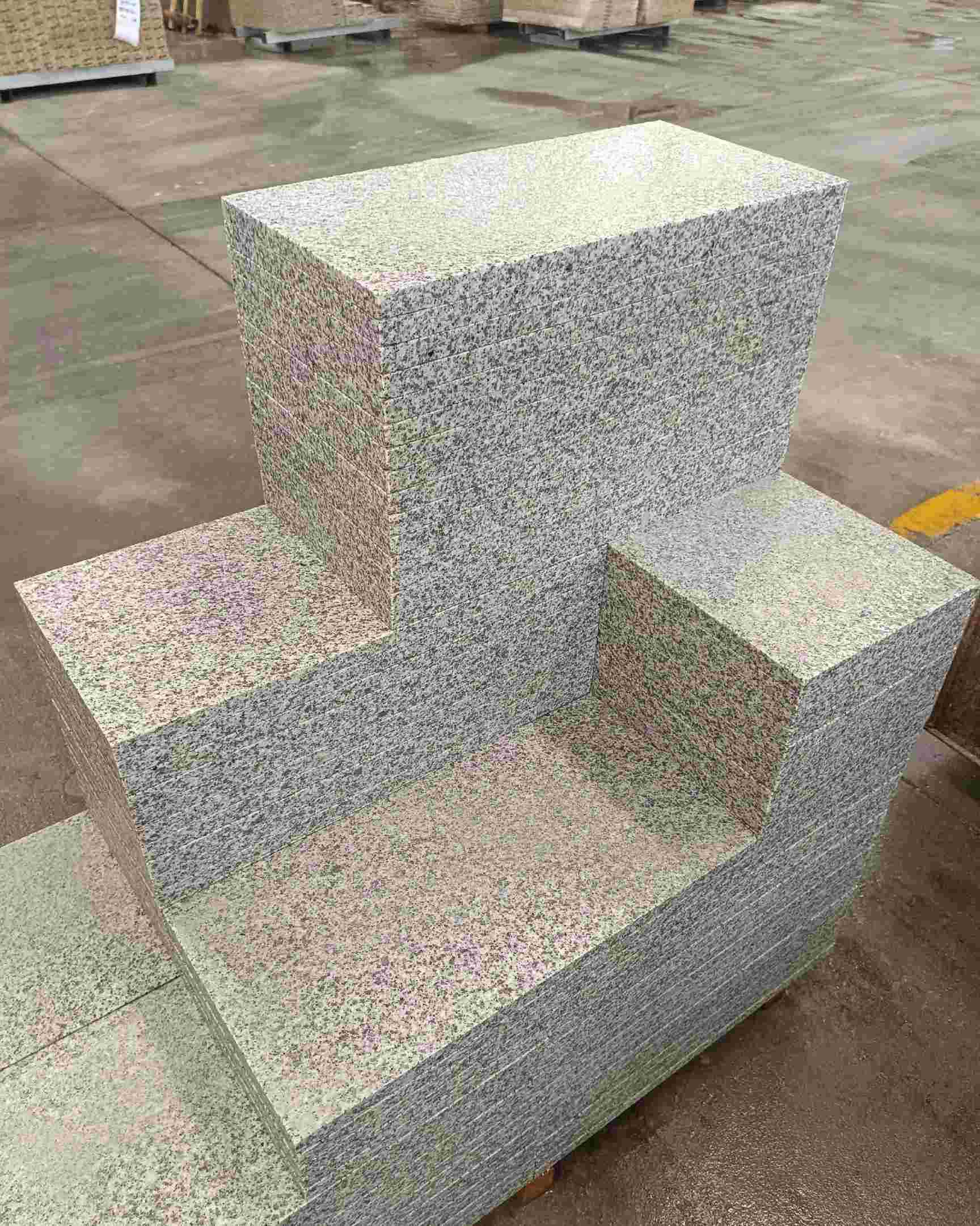 德阳 白麻花岗岩荔枝面地铺石