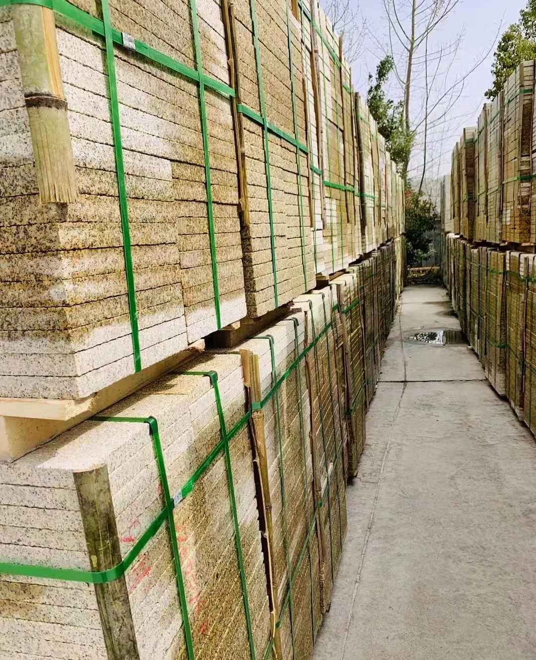 德阳 黄金麻花岗岩荔枝面地铺石