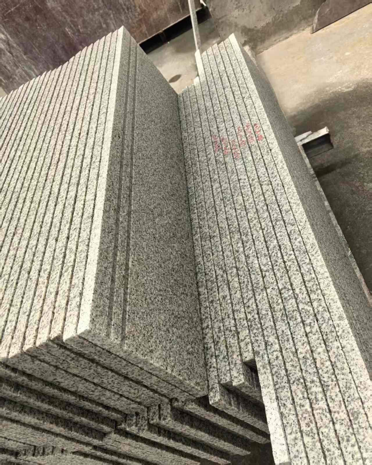 德阳 白麻荔枝面花岗岩楼梯踏步